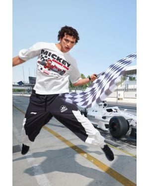 Pull&Bear Disney X F1 Mickey Racing Team T-Shirt - Blauw