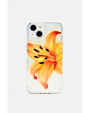 Pull&Bear Cover Iphone Fiore - Arancione
