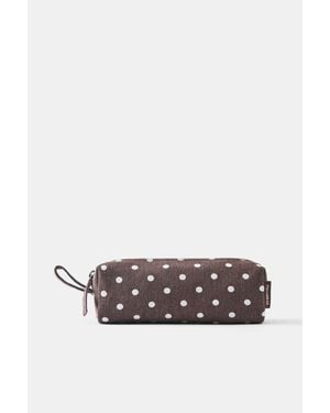 Pull&Bear Astuccio A Pois - Bianco