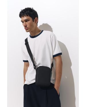 Pull&Bear Borsa A Tracolla Gommata - Nero