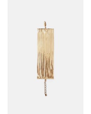 Pull&Bear Bracciale Multicatena - Bianco