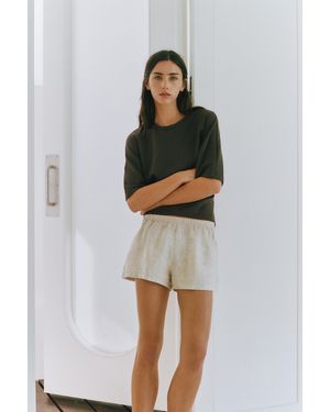 Pull&Bear Short 100 Lin - Multicolore