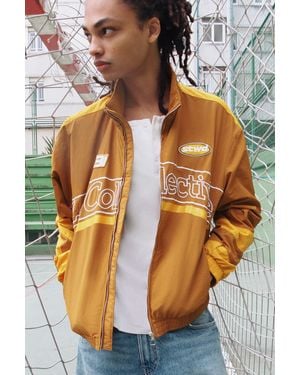 Pull&Bear Veste Color Block Effet Nylon - Orange
