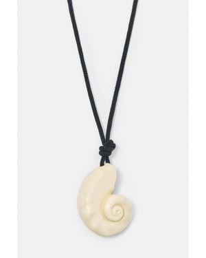 Pull&Bear Collana Con Conchiglia - Multicolore