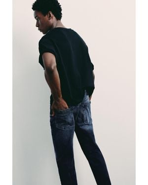 Pull&Bear Jeans Slim - Nero