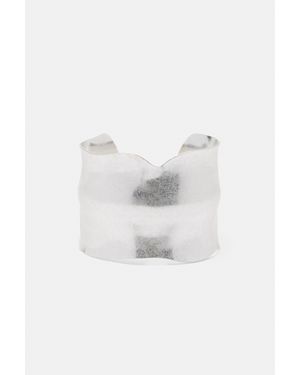 Pull&Bear Onregelmatige Stijve Armband - Metallic