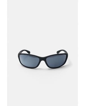 Pull&Bear Zwarte Zonnebril - Blauw