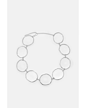 Pull&Bear Riem Met Cirkels - Metallic