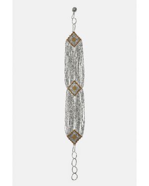 Pull&Bear Collier Choker À Perles - Blanc