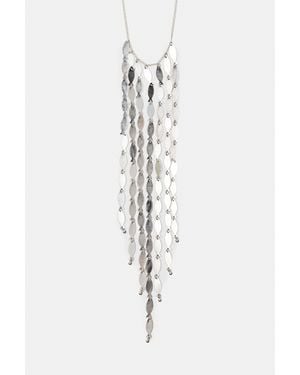 Pull&Bear Collier Cascade Poissons - Blanc