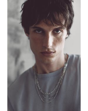 Pull&Bear Set 3 Collane A Catena - Grigio