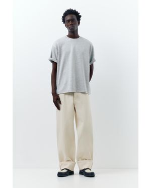 Pull&Bear Rechte Zelfkant Jeans - Grijs