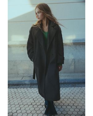 Pull&Bear Trench - Grigio