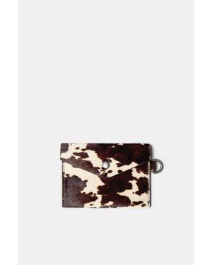 Pull&Bear Portatessere Animalier - Nero