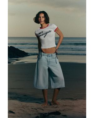 Pull&Bear Maglietta Noite Meiga - Verde