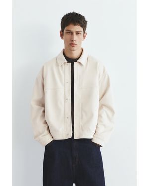Pull&Bear Giacca Strutturata - Bianco