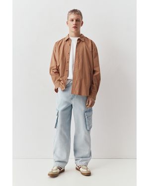 Pull&Bear Jeans Cargo Baggy - Multicolore