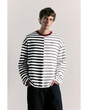Pull&Bear Maglietta Relax Fit - Grigio
