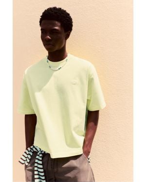 Pull&Bear Boxy Stwd T-Shirt - Naturel