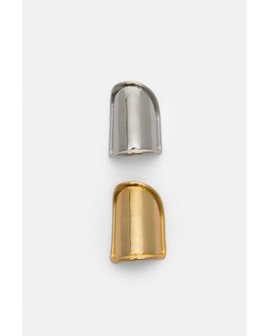 Pull&Bear Pack 2 Metallic Haarspelden