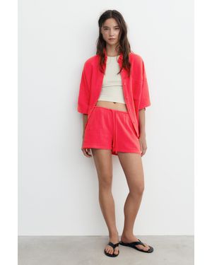 Pull&Bear Short - Rosso