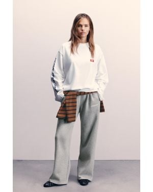 Pull&Bear Dickies T-Shirt Met Lange Mouw - Meerkleurig