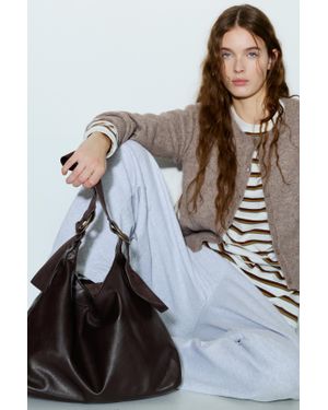 Pull&Bear Shopper Met Ringen - Rood