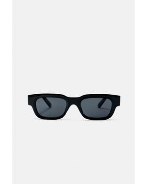 Pull&Bear Kunststof Zonnebril - Zwart