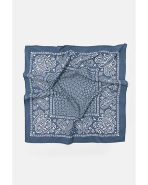 Pull&Bear Bandana Con Stampa Paisley - Blu