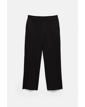 Pull&Bear Pantaloni Jogger Con Cuciture - Nero