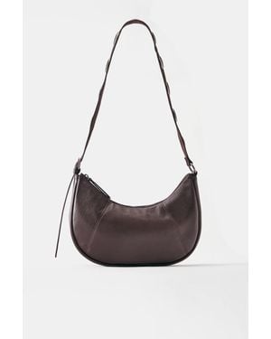 Pull&Bear Borsa A Tracolla Con Borchie - Bianco