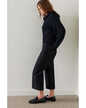 Pull&Bear Culotte Broek Met Lage Taille - Zwart