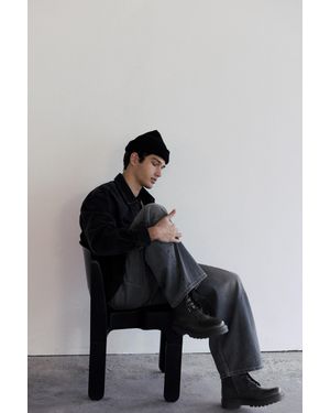 Pull&Bear Stivali Stringati - Nero