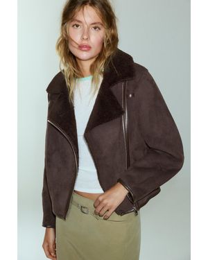 Pull&Bear Veste Double Face - Gris