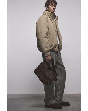 Pull&Bear Borsello Canvas - Grigio