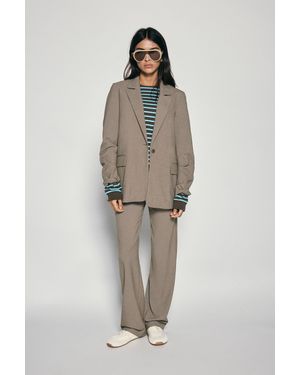 Pull&Bear Blazer Basique - Gris