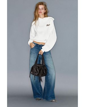 Pull&Bear Schoudertas Met Ringen - Zwart