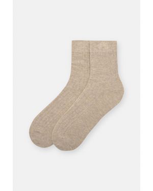 Pull&Bear Katoenen Sokken - Naturel