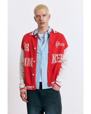 Pull&Bear Cardigan Stwd - Blu
