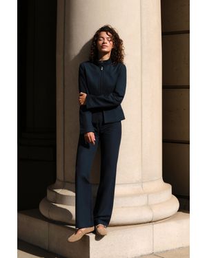Pull&Bear Pantalon Straight Avec Boucle - Noir