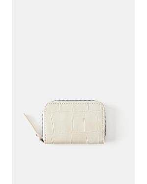 Pull&Bear Portafogli Strutturato - Bianco