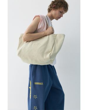 Pull&Bear Borsa Shopper - Blu