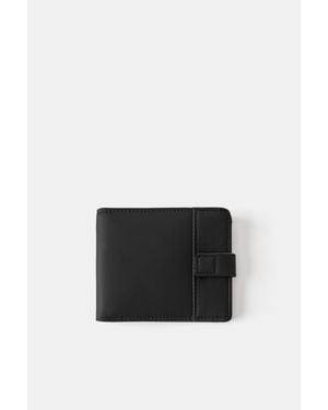 Pull&Bear Gecoate Portemonnee - Zwart