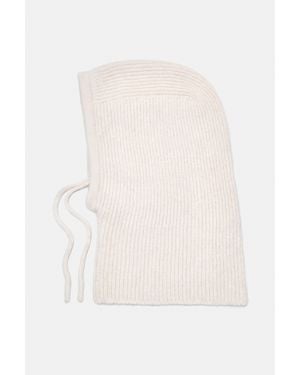 Pull&Bear Ribbricot Balaclava - Wit
