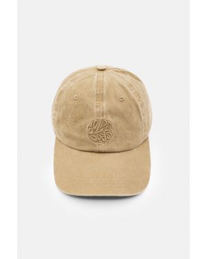 Pull&Bear Cappellino Ricamo Golden Days - Neutro