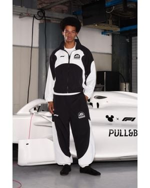 Pull&Bear Pantaloni Tuta Leggeri Disney X F1 - Nero