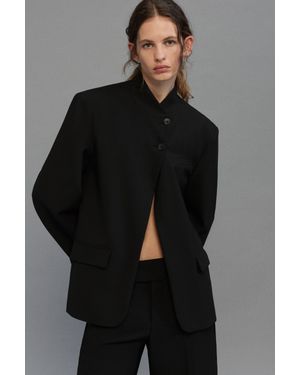Pull&Bear Blazer Croisé - Noir