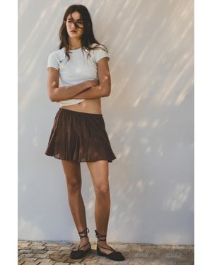 Pull&Bear Bruine Minirok