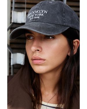 Pull&Bear Casquette Brooklyn - Gris