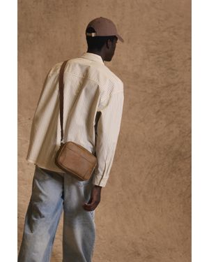 Pull&Bear Borsello Effetto Vissuto - Marrone